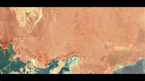 A line in the sand: new satellite images show rise of Saudi .